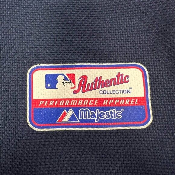 Mark Prior Chicago Cubs Majestic Mens Jersey Multicolor Henley Short Sleeve 2X - Picture 8 of 11